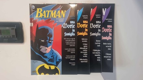 Batman una morte famiglia - morte, in
