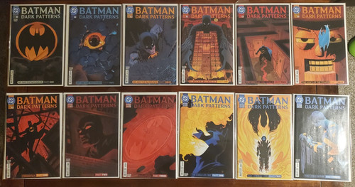 Batman dark patterns set - batman,