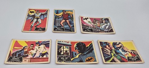 1966 batman black bat - batman, cards